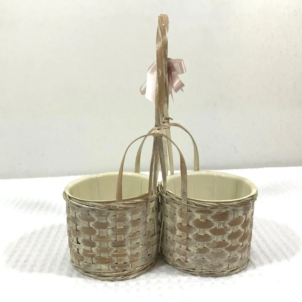 Vintage Basket Planter